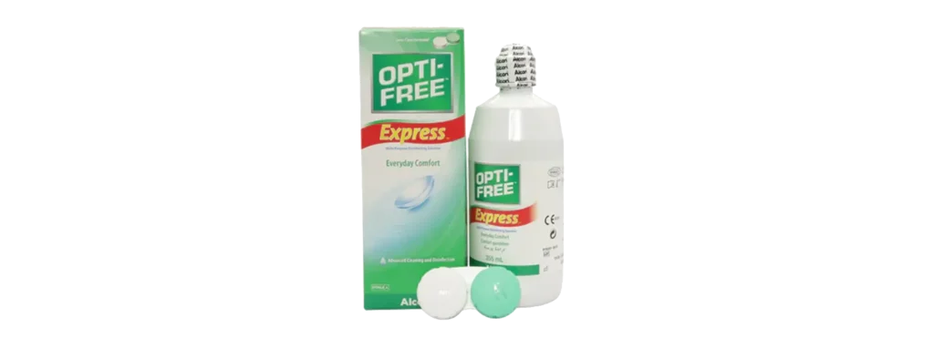 Opti-Free Express Contact Lens Solution – Eye Solutions Opticians