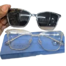 Ladies clip-on glasses