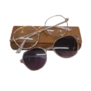 Ladies clip-on glasses