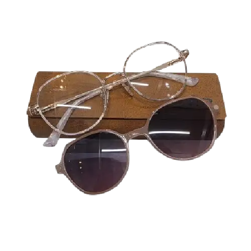 Ladies clip-on glasses