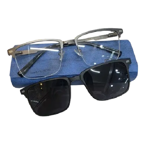 Male Clip-on Glasses