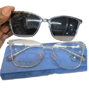 Ladies clip-on glasses